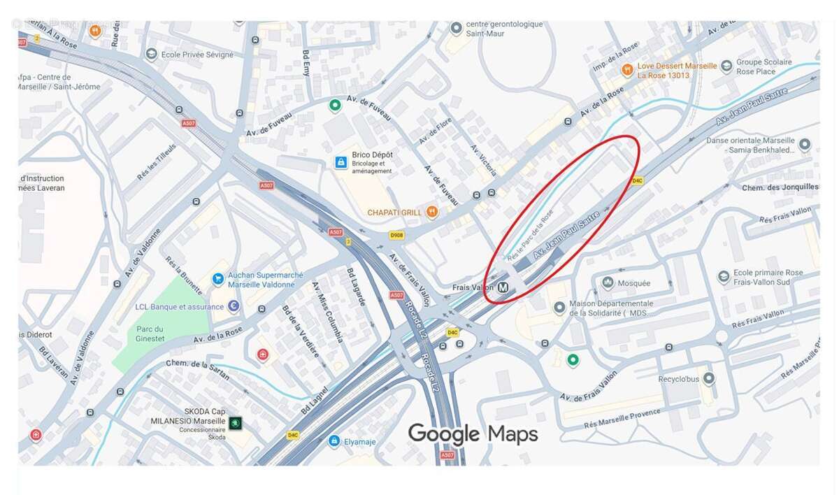 Marseille (13013) - LA ROSE - Exclusivité -  Place de parking privative - photo 4
