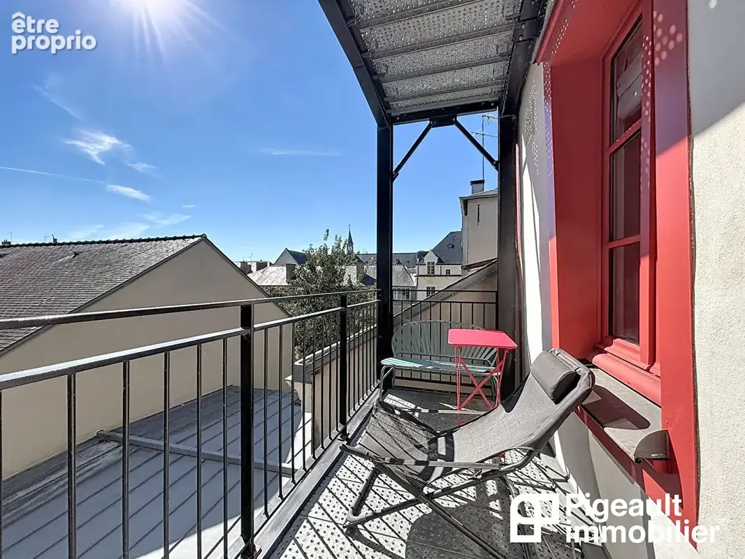 Appartement T3 à vendre - Rennes Centre ville - Terrasse - parfait état - 2 chambres - photo 3