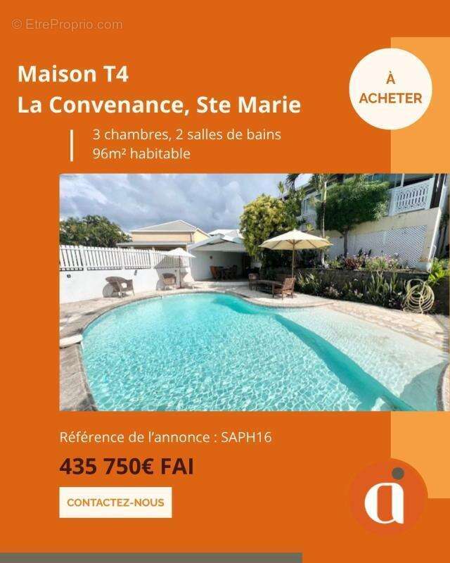 Maison à SAINTE-MARIE