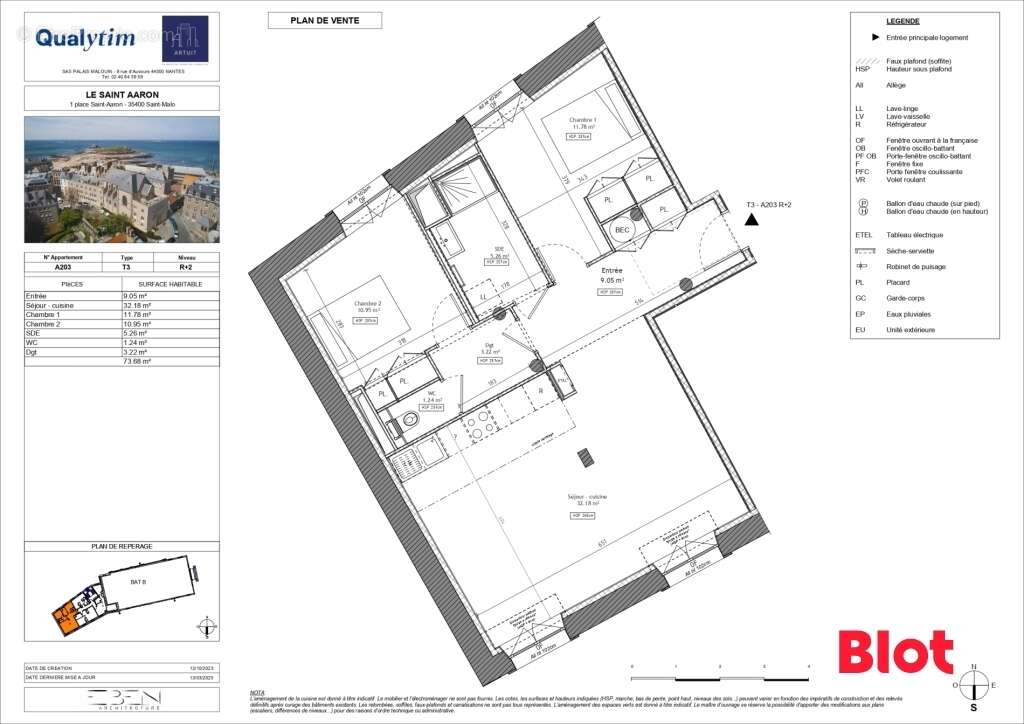 Appartement à SAINT-MALO
