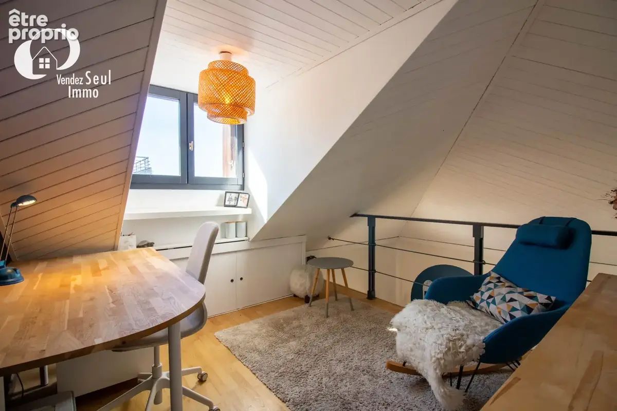 Appartement DUPLEX de Type 3 de 68 m2 avec balcon de 6.60 m2 - Cave - Place de stationnement - Possibilité gar - photo 9