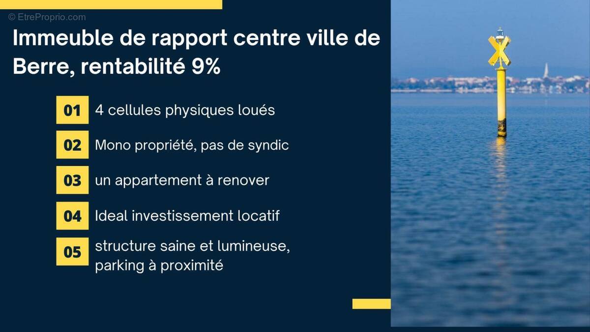 Appartement à BERRE-L'ETANG