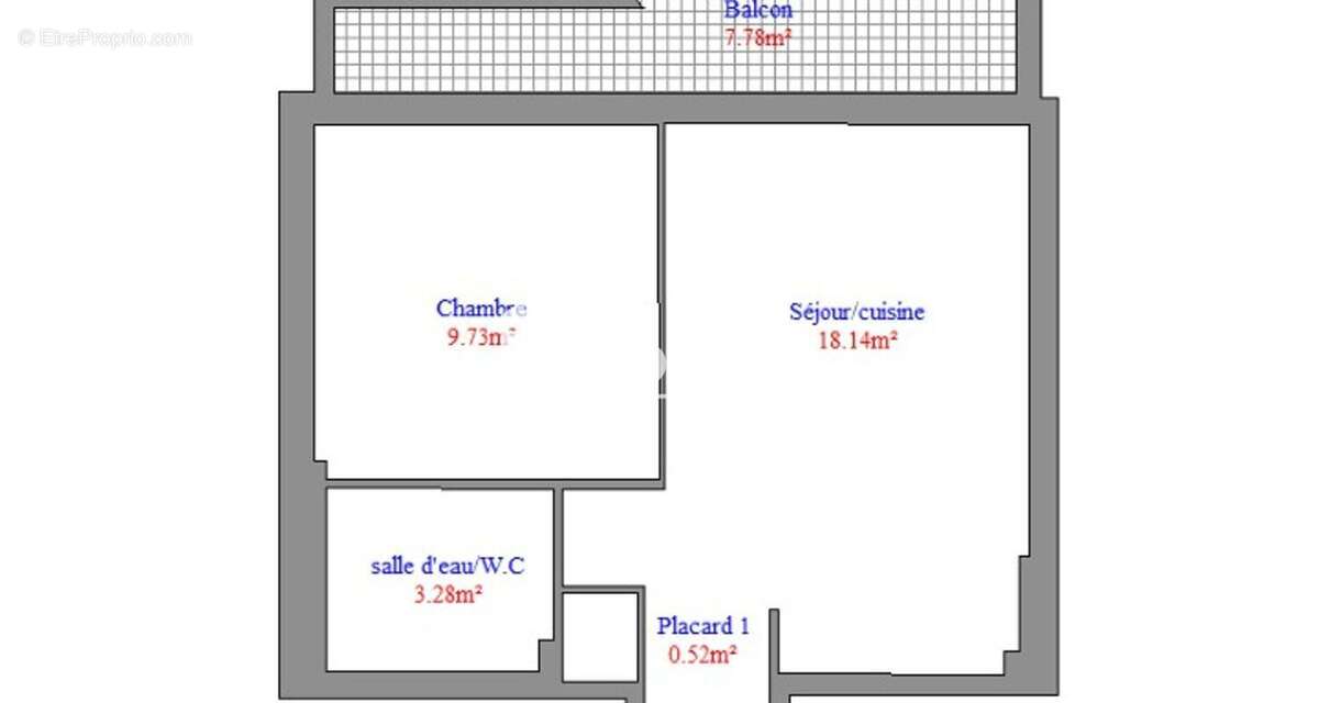 A vendre Promenade, 2p DERNIER ETAGE avec terrasse - photo 6