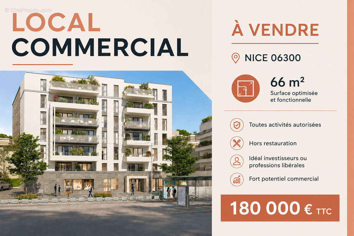 Commerce à NICE