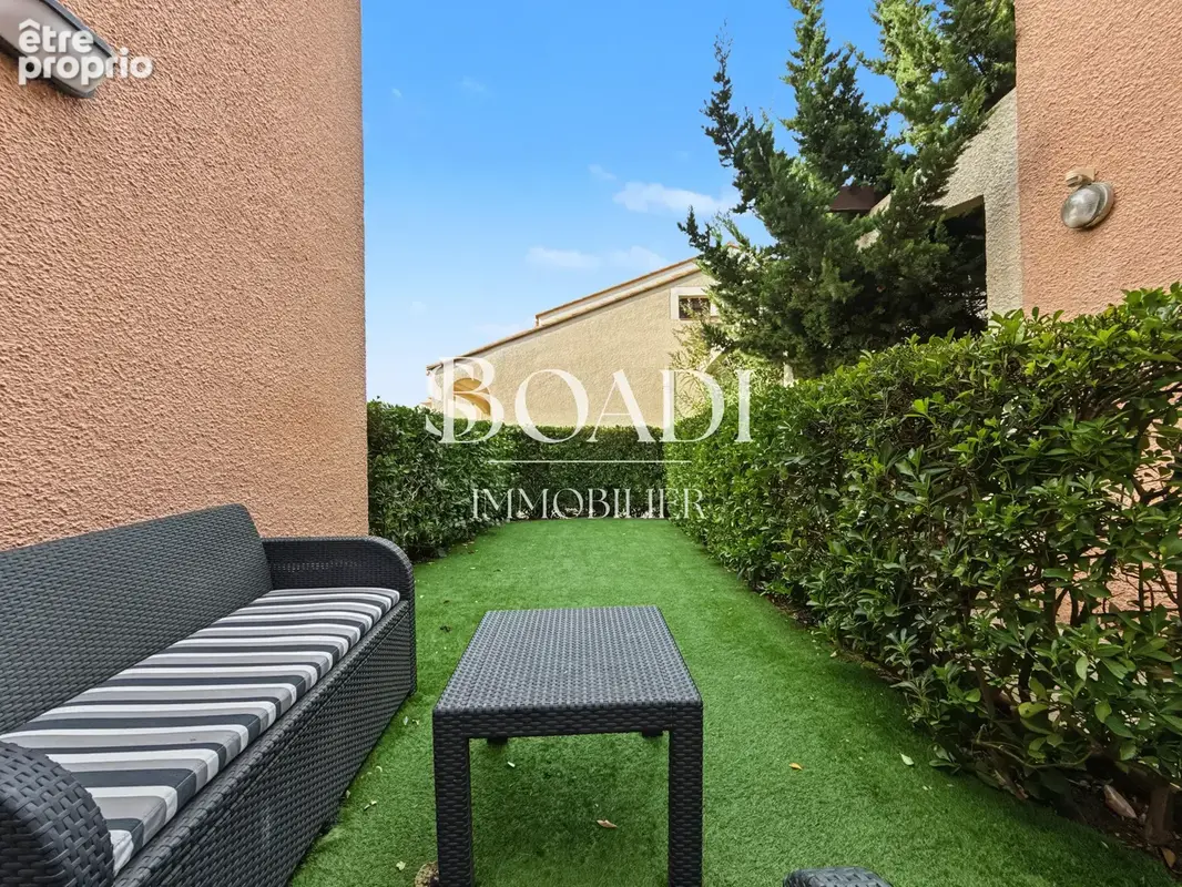 Saint-Cyprien : T2 39 m2, véranda, jardin privatif, piscine, à 400 m de la plage - photo 9