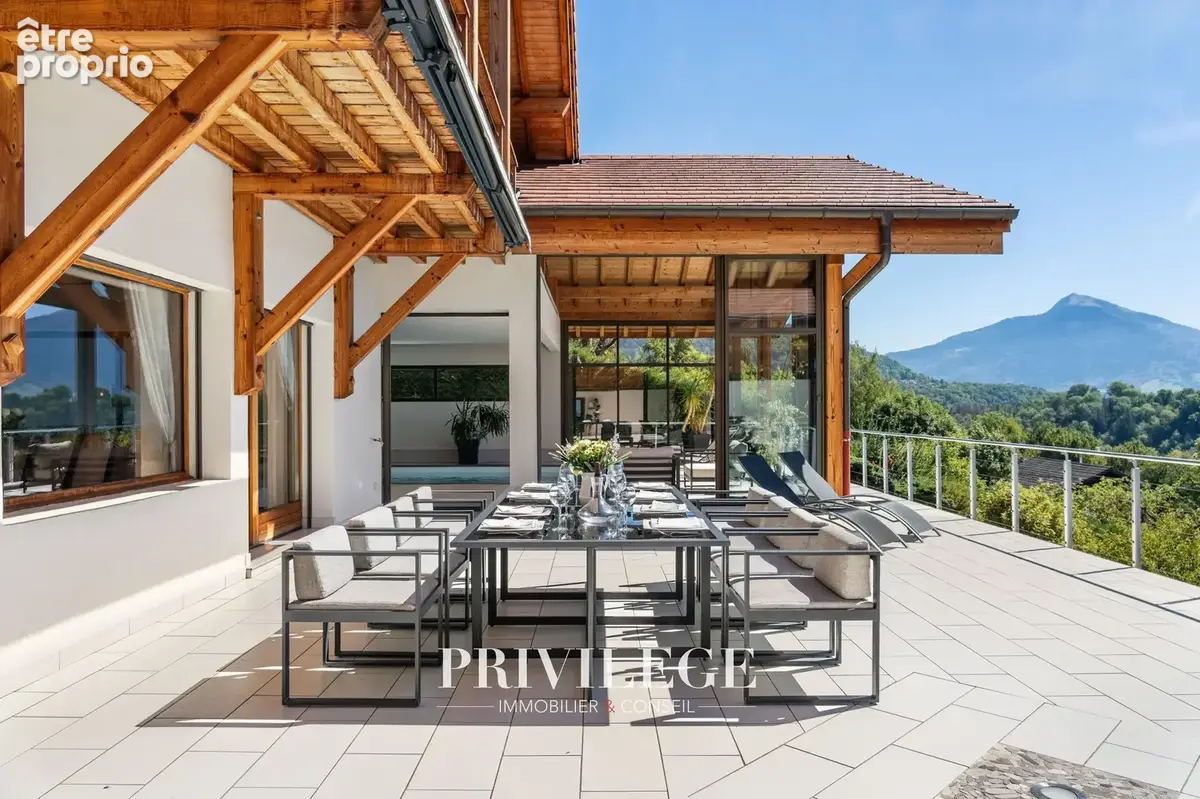Propriété d’exception avec piscine intérieure, sauna, vue panoramique et gîte indépendant aux portes de Genève - photo 4