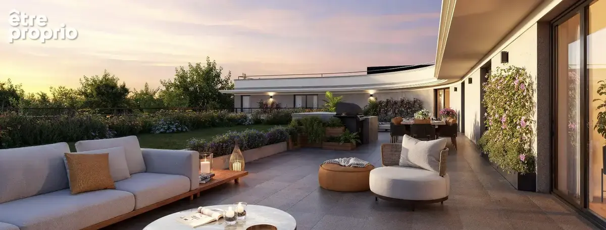 Superbe 3 pièces avec terrasse et jardin - prestations haut de gamme - photo 3