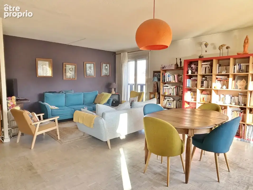En plein coeur de CRAPONNE appartement de 103,60 m2 avec 3 chambres + cave et parking - photo 3