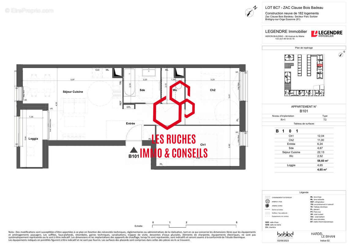 Appartement à BRETIGNY-SUR-ORGE