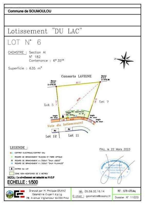 Terrain à SOUMOULOU