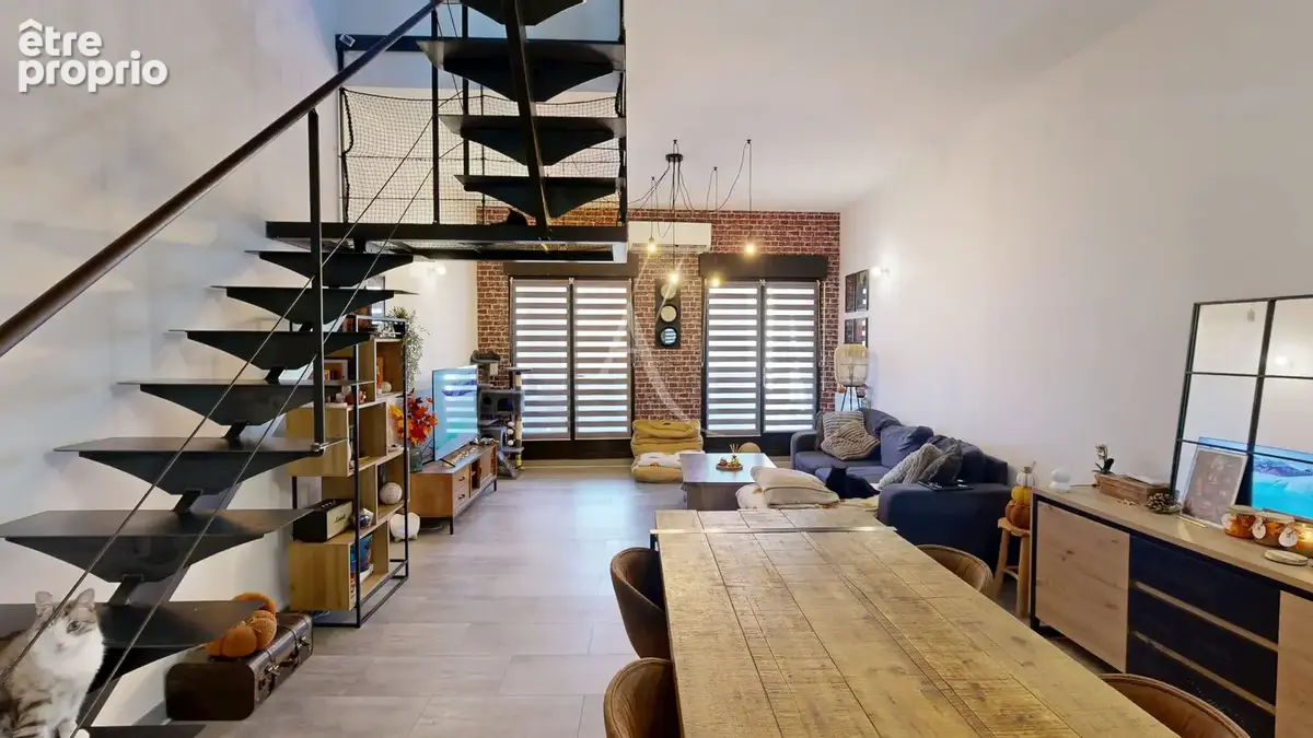 Sallèles-d'aude - appartement loft en triplex de 134 m² - vendu loué - photo 7