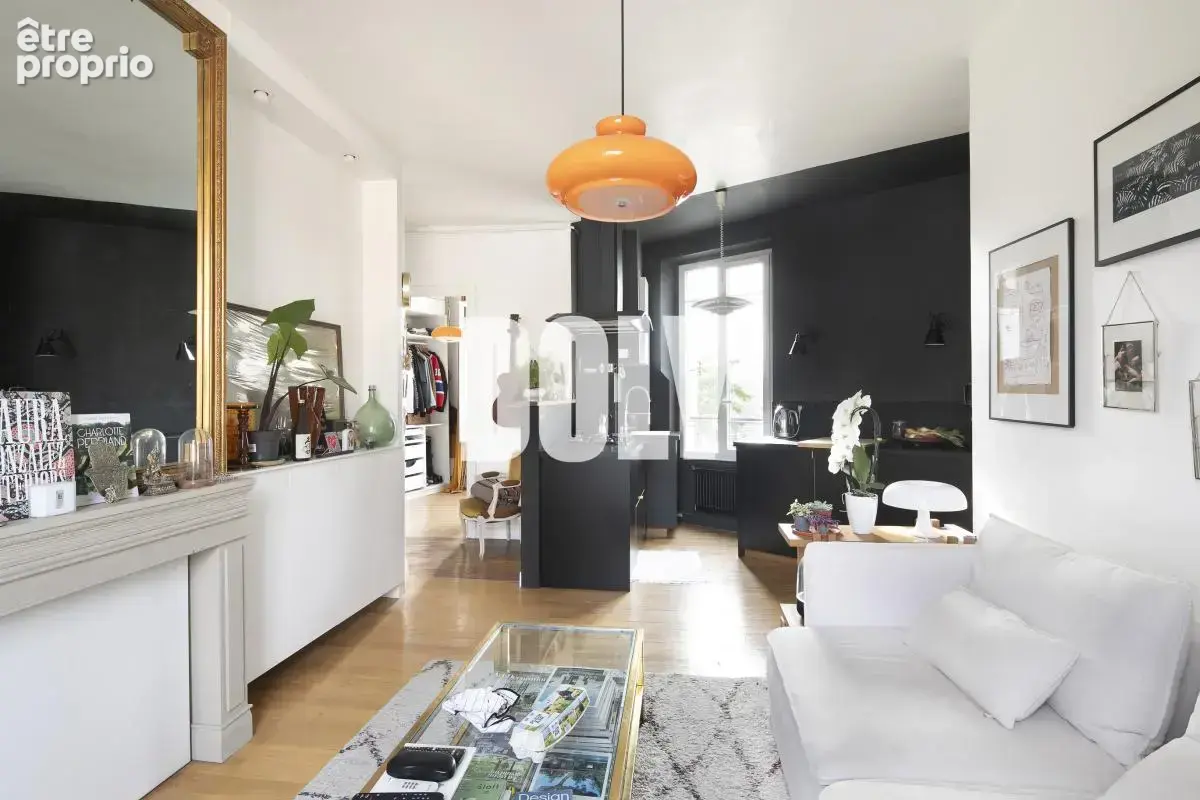 Doly - appartement - 3 pièces - refait - métro garibaldi - saint-ouen - photo 2