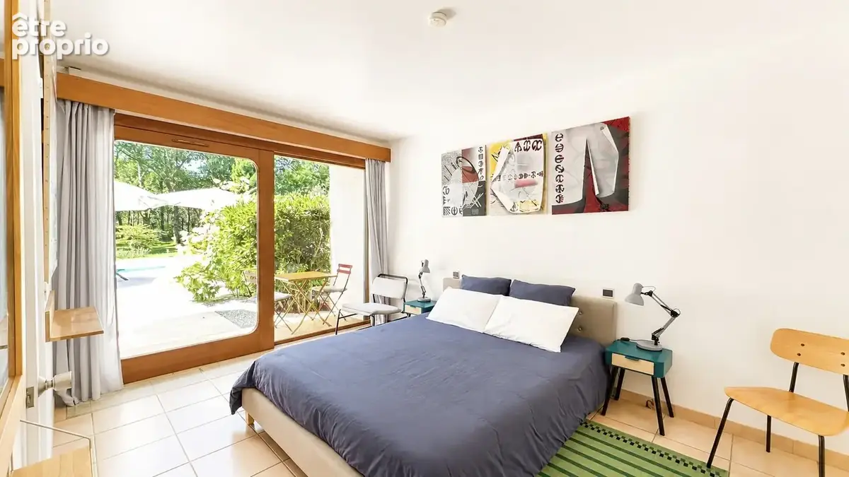 Maison d'architecte Mid-Century d'inspiration californienne  350 m² sur parc de 16 000 m²  Dax - photo 14