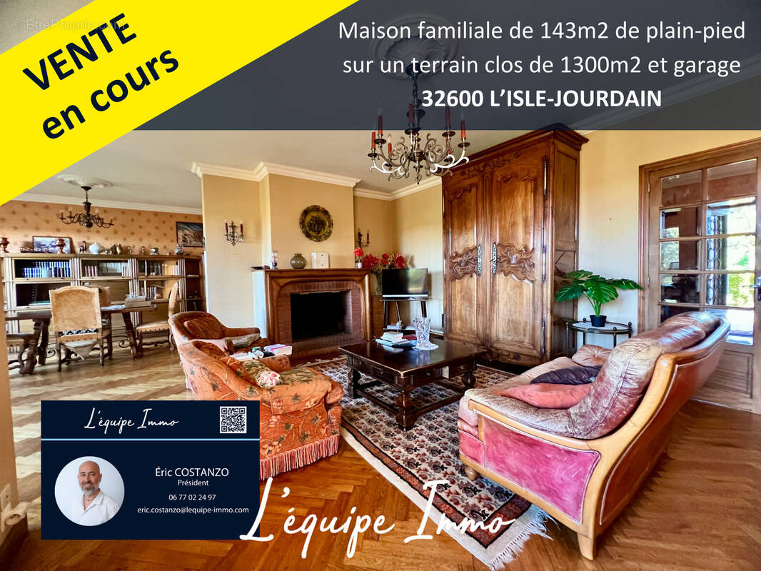 Maison à L'ISLE-JOURDAIN