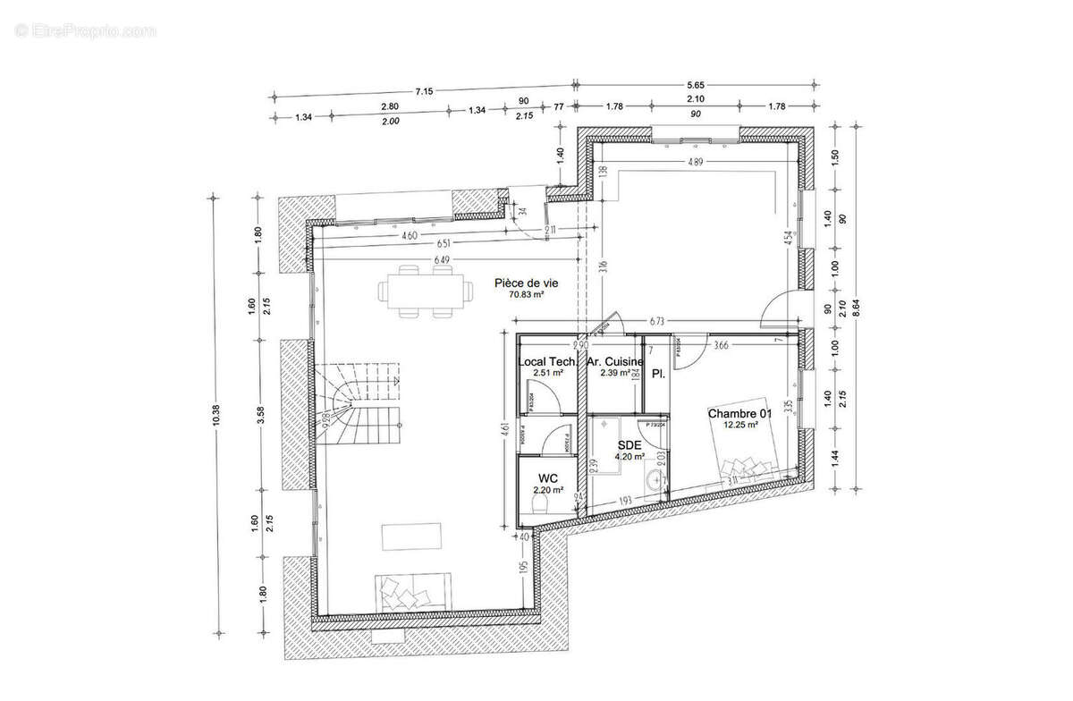 Maison 6 pièce(s) 145m2 - photo 4