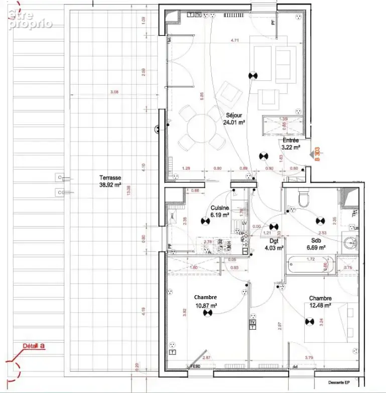 Photo Appartement à Blagnac au prix de 208 600€