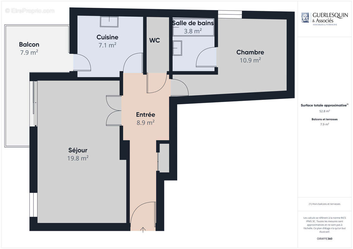 Appartement à NANTES