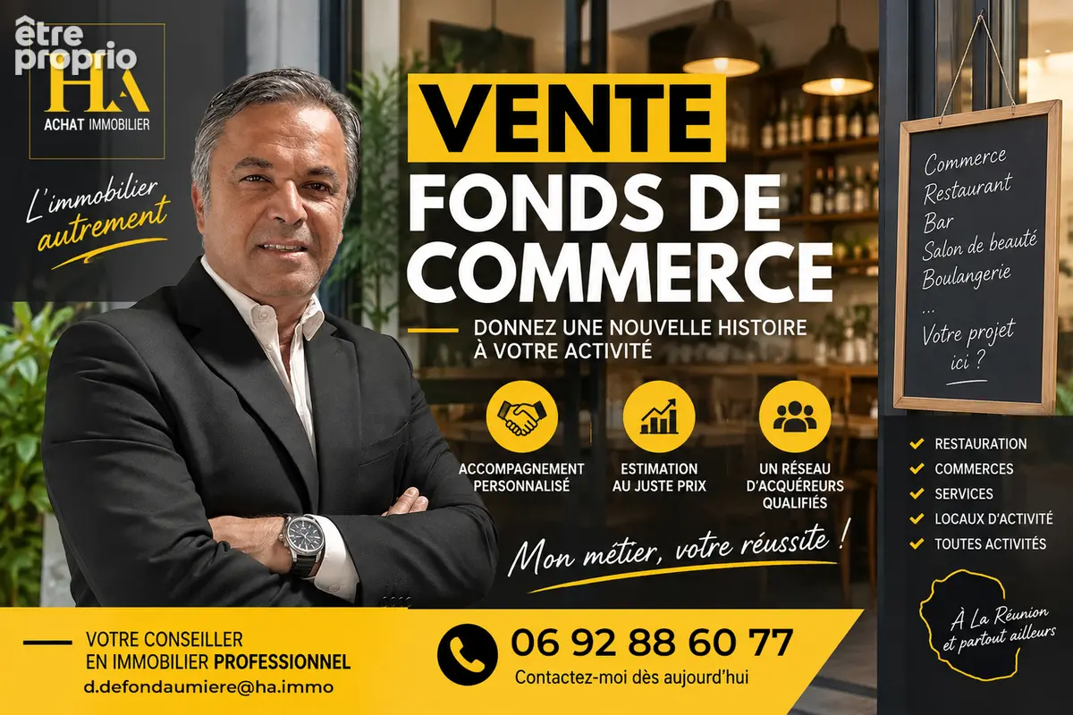 Commerce à SAINT-PIERRE