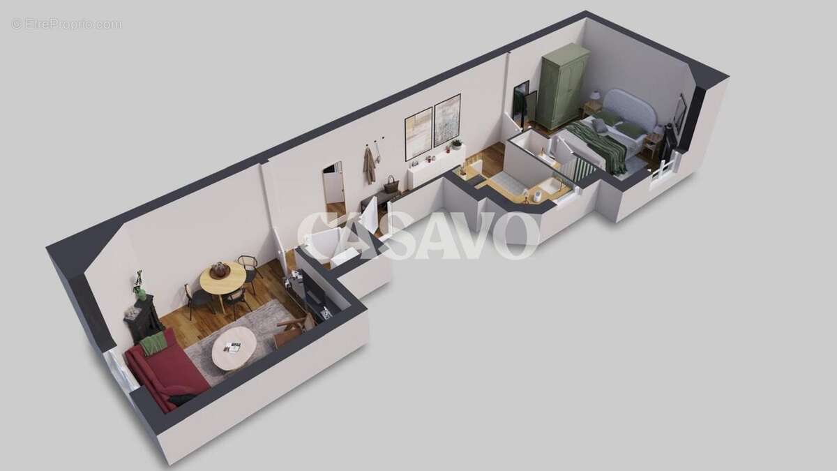 Appartement à PARIS-14E