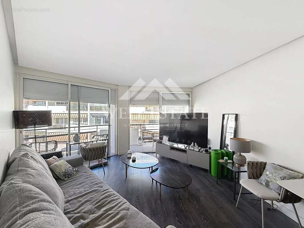 Cannes banane appartement 56m2 2 pièces avec terrasse vue mer - photo 4