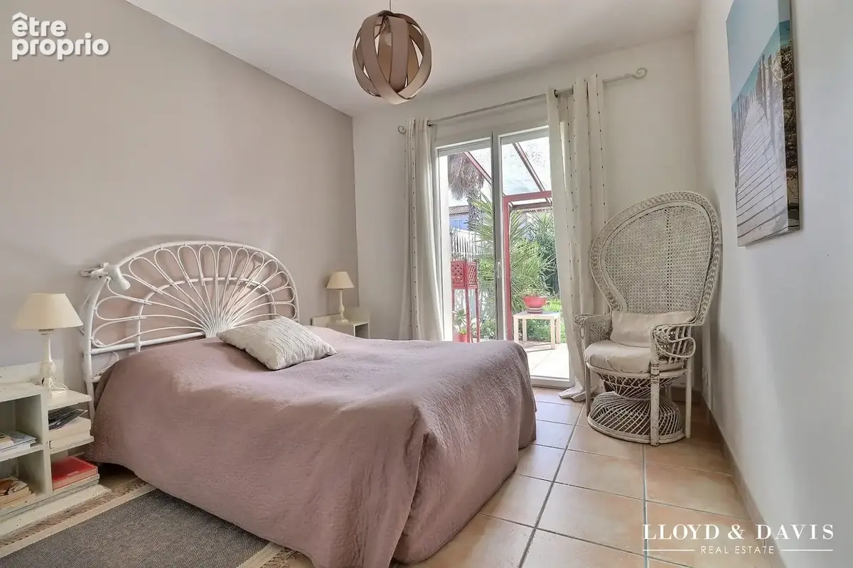 chambre vue jardin