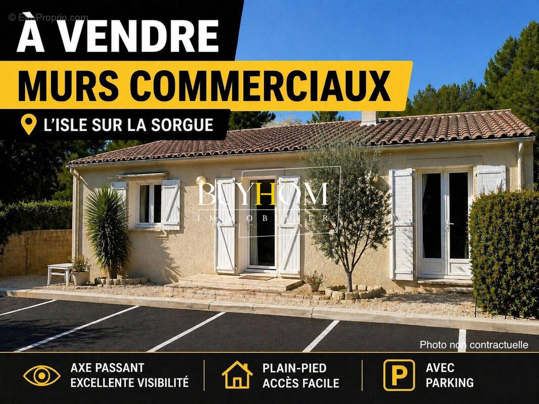 Commerce à L'ISLE-SUR-LA-SORGUE