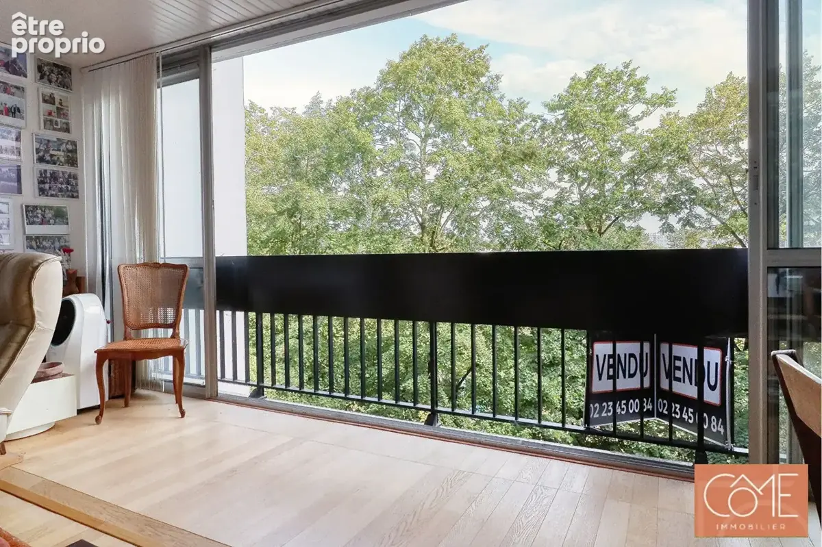 A VENDRE - RENNES 35000 - Quartier Clémenceau - Appartement T4 - 87,41 m² habitables - 2 chambres -  GARAGE ET CELLIER. - photo 10