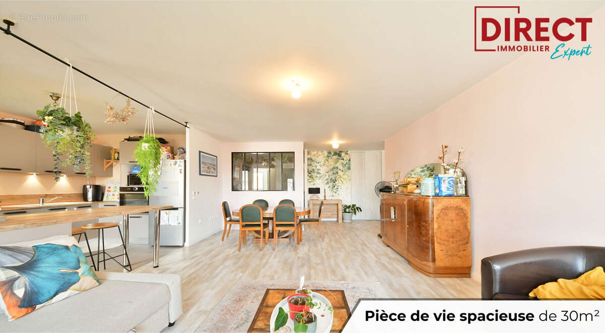 Quartier neo c - app traversant 4p 85m2 + 2 balcons + 2 parkings - photo 5