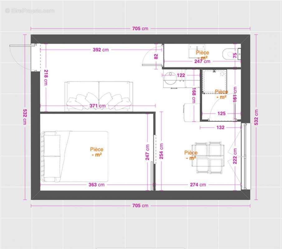Appartement à LA TRINITE