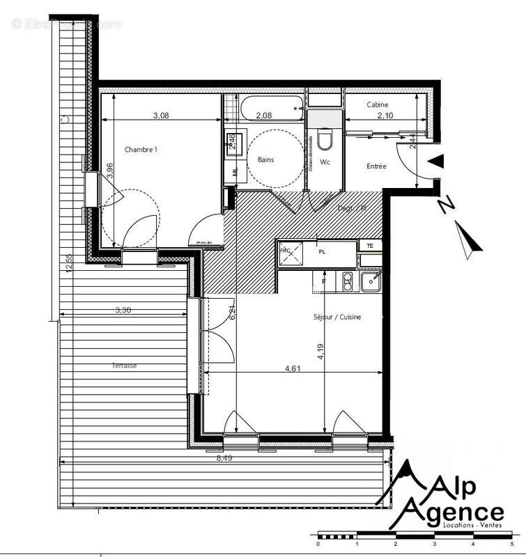 Appartement à CHAMPAGNY-EN-VANOISE