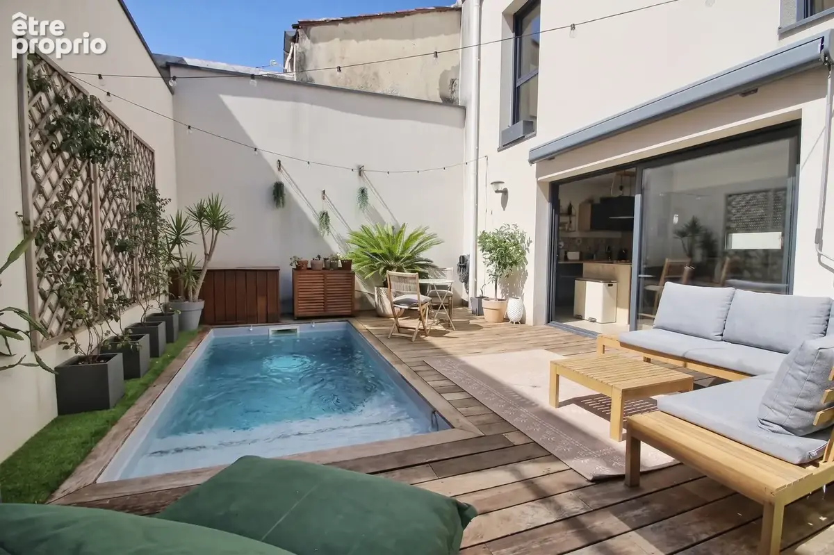 Bordeaux Bacalan maison de type F4bis de 114m2 avec jardin, piscine, garage et cellier proche tramway - photo 14