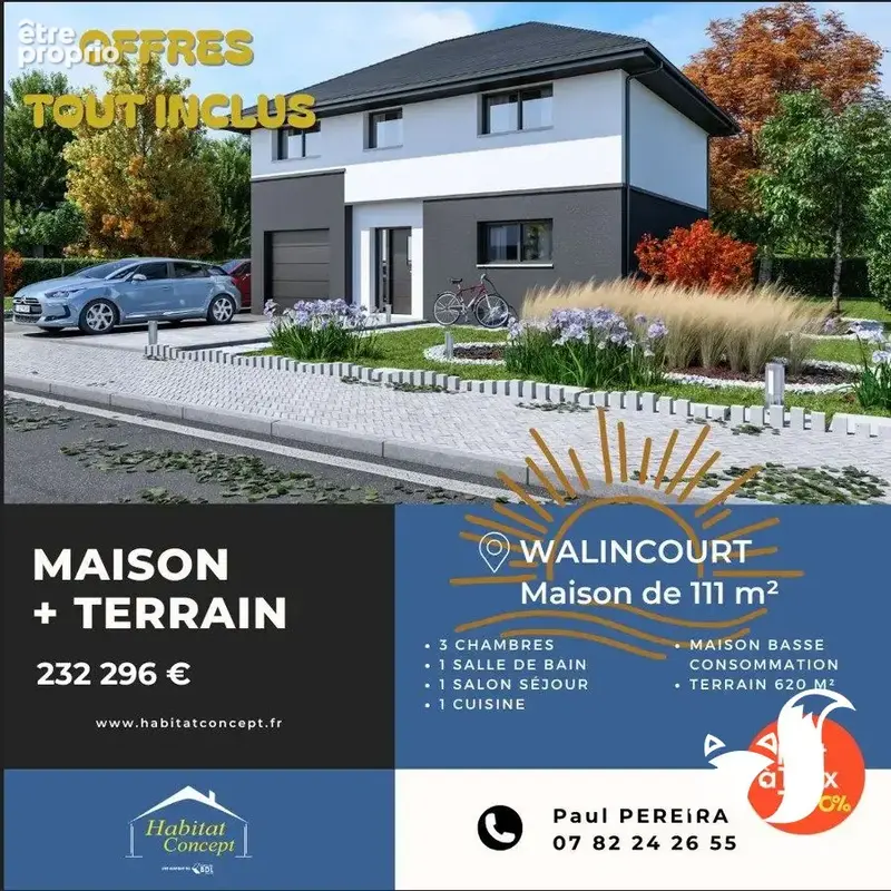 Terrain 850 m² à vendre à Walincourt-Selvigny (59127) - photo 7