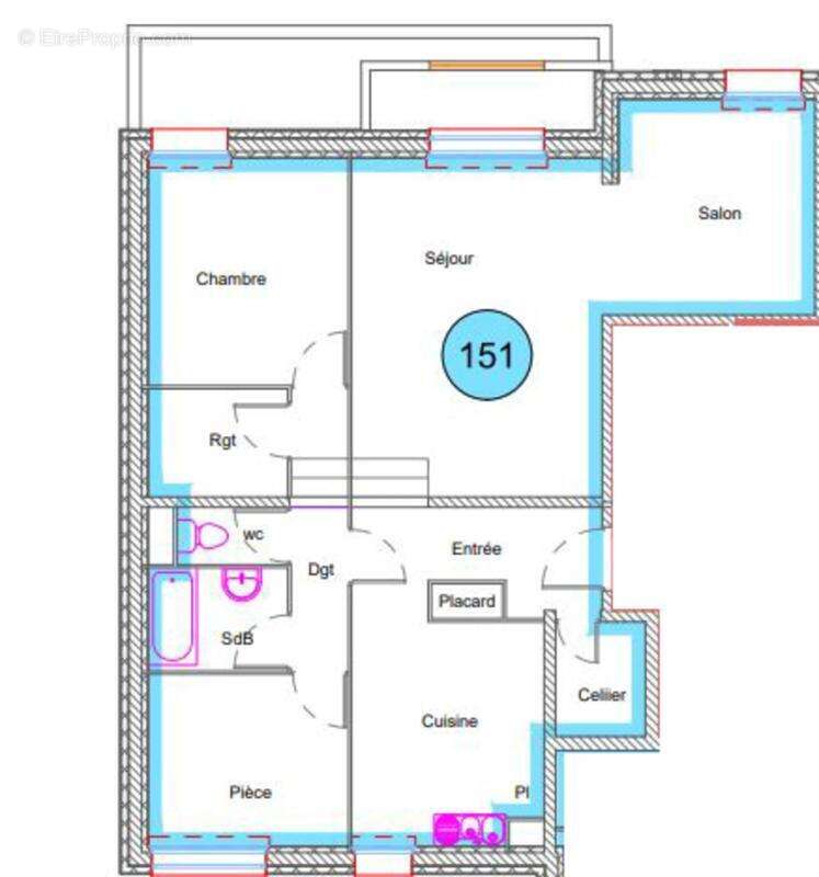 Appartement à REIMS