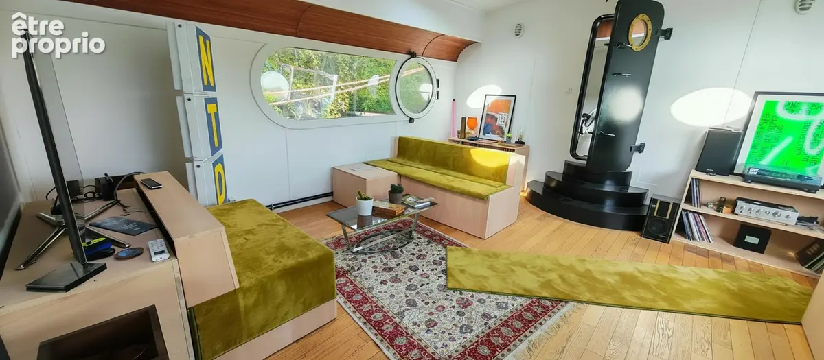 Magnifique Péniche FREYCINET 155 m2 4 chambres Pont de Bezons - photo 17