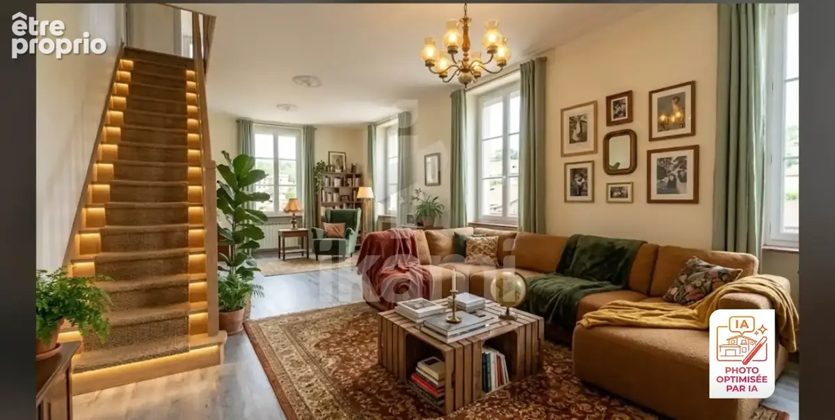 Rare à la vente ! duplex avec terrain 900 m2 + combles aménageables   5 min de rive-de-gier - photo 6