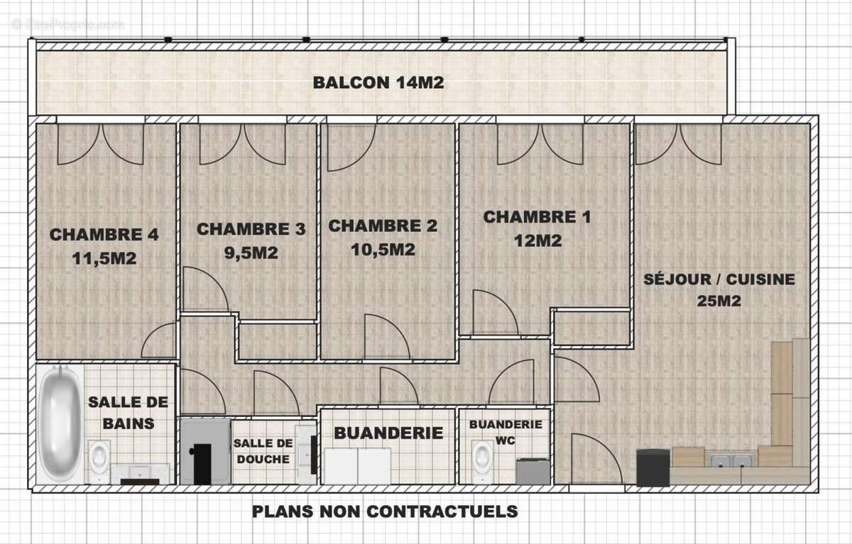 Appartement à ASNIERES-SUR-SEINE