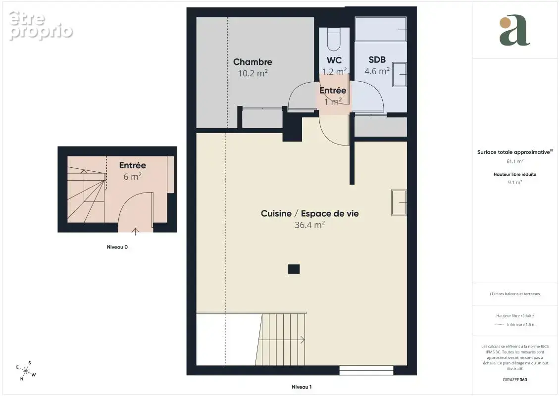 Appartement T2 de caractère au sein d’une ancienne Grange Dîmière en vente à Survilliers (95470) - photo 15
