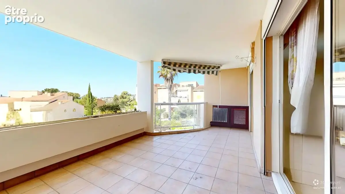 T4 Carqueiranne magnifique vue mer résidence sécurisée avec piscine - photo 7