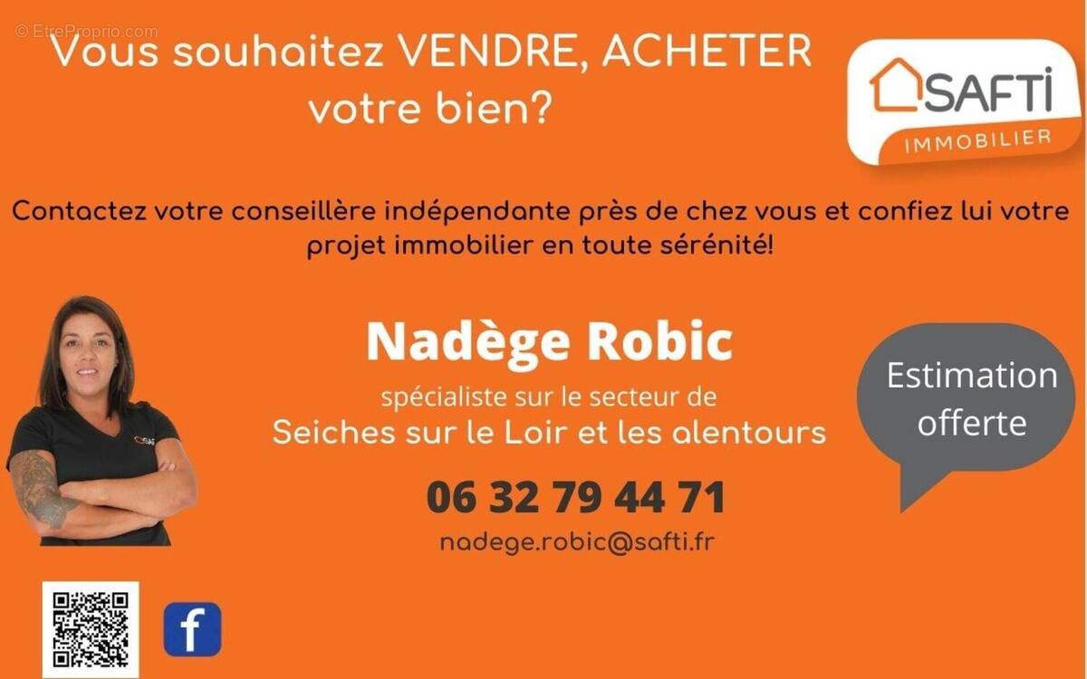 Photo 1 - Maison à SEICHES-SUR-LE-LOIR