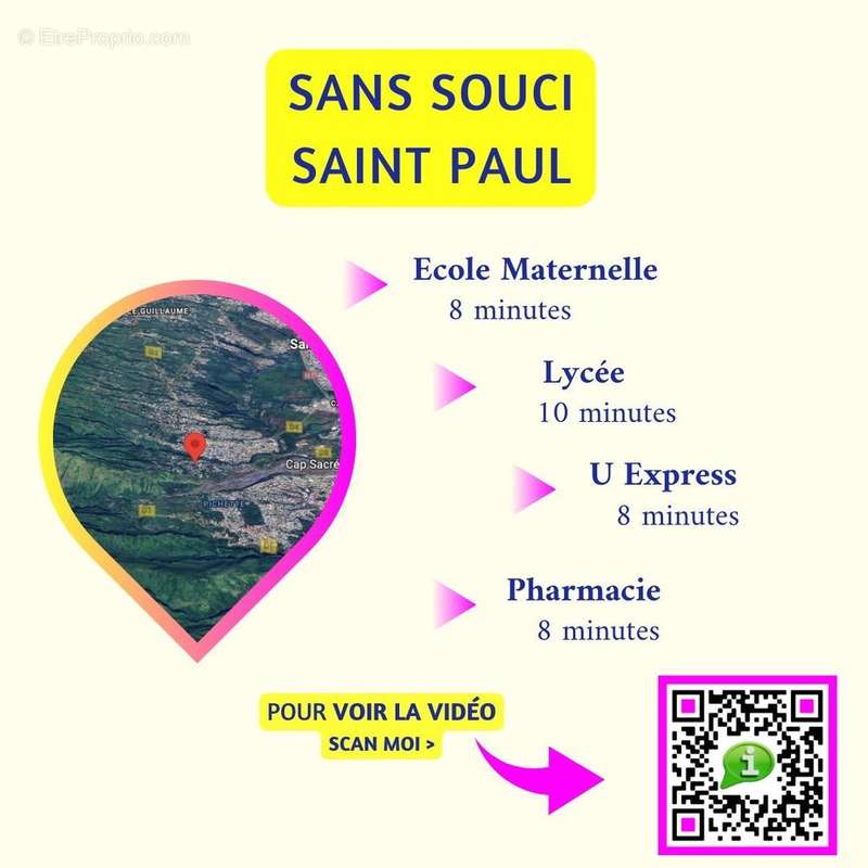 Terrain à SAINT-PAUL