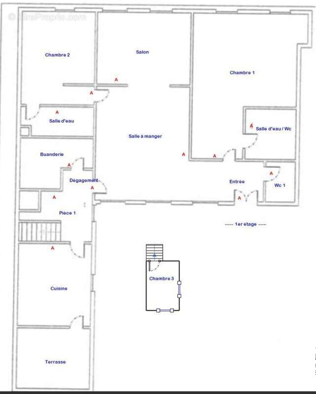 Appartement à PARIS-1E