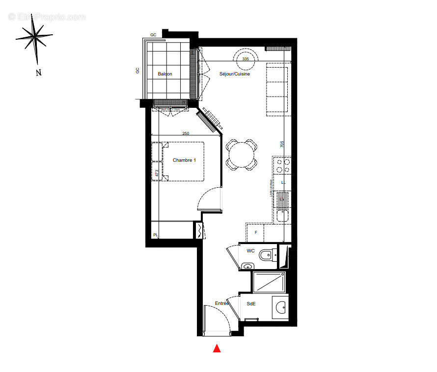 Appartement 2p - le-plessis-robinson - photo 2