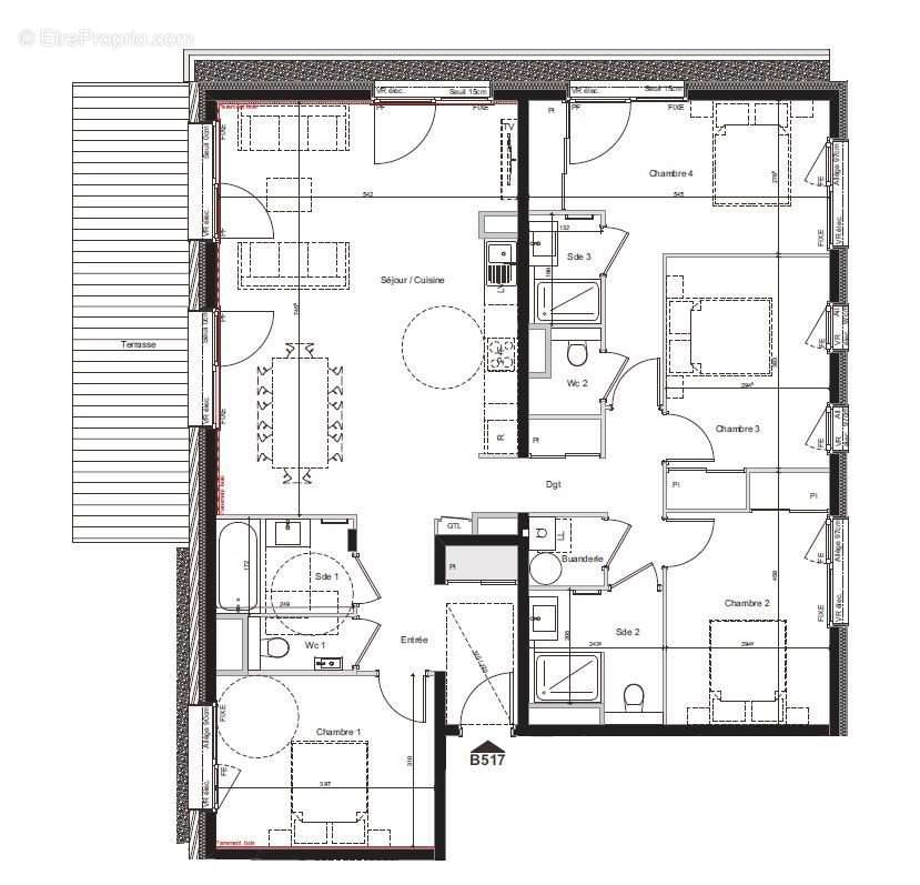 Appartement à LES GETS