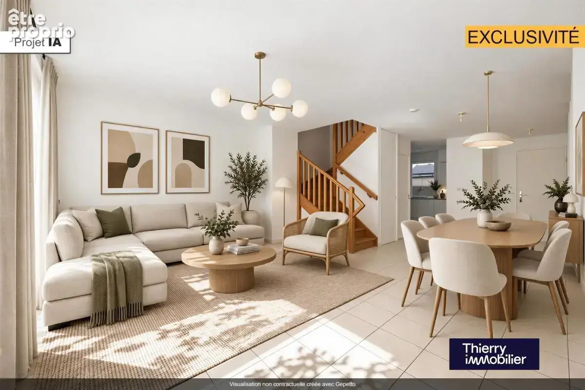Maison T4 lumineuse avec jardin privatif au coeur de Carquefou - photo 2