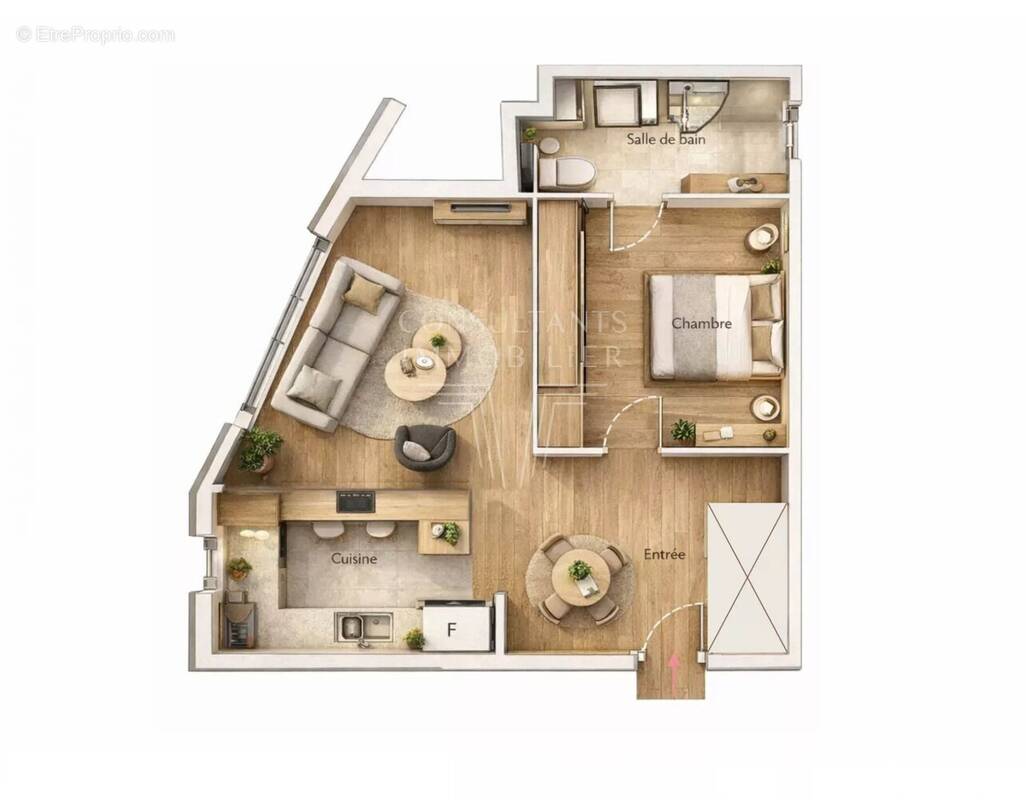 Appartement à PARIS-16E