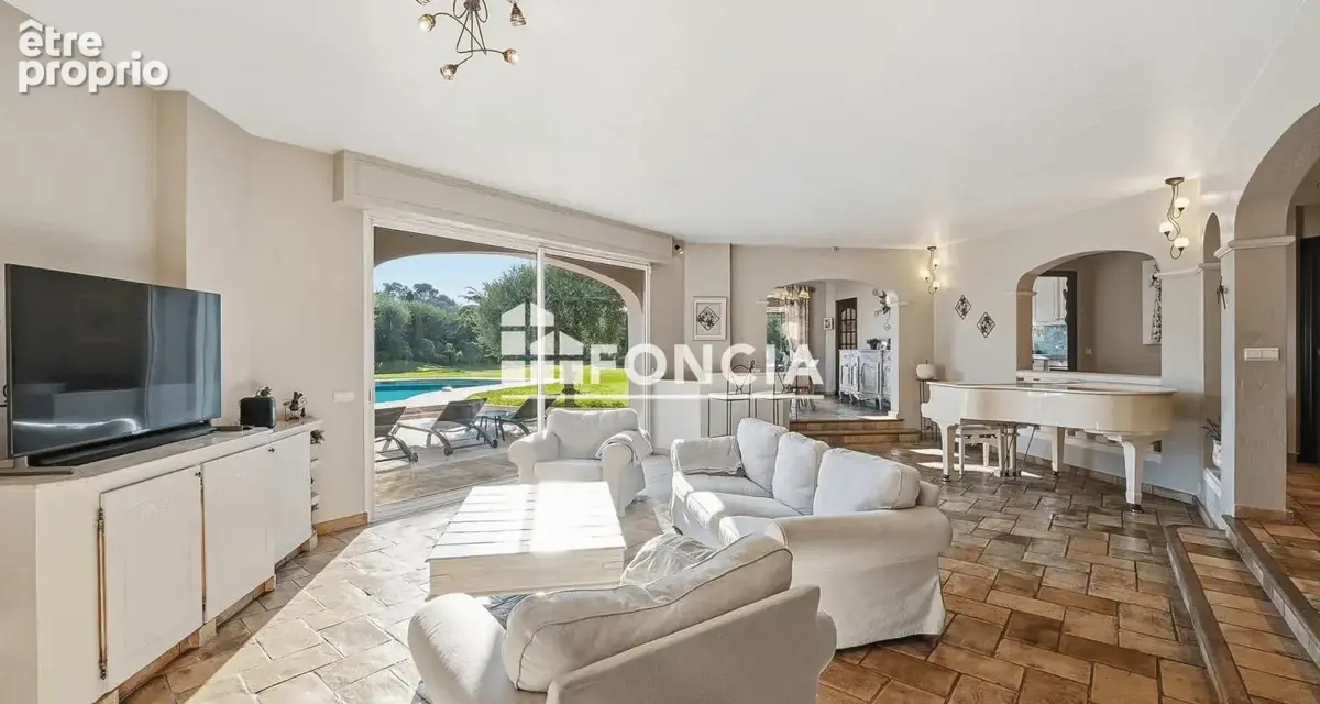 Mougins propriete  sur 2200m2 de terrain paysage - viilla 5 pièces - 233 m² piscine pompe chaleur garage terrasses - photo 6