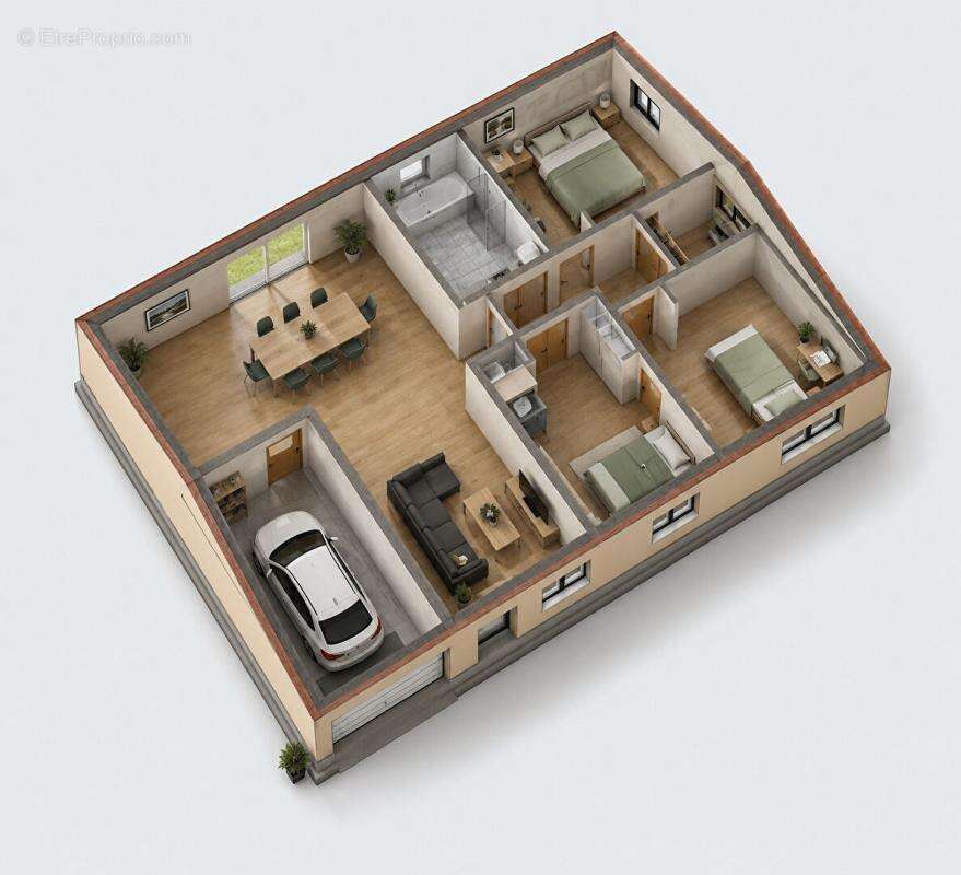 Terrain constructible Mauvezin(32120) 655m² - photo 3