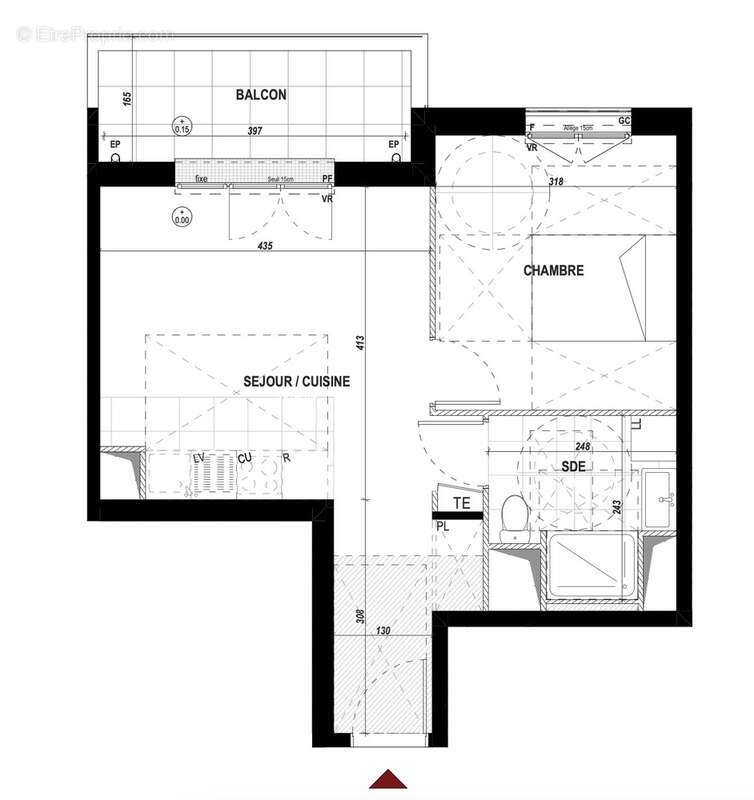 Appartement à AUBERVILLIERS