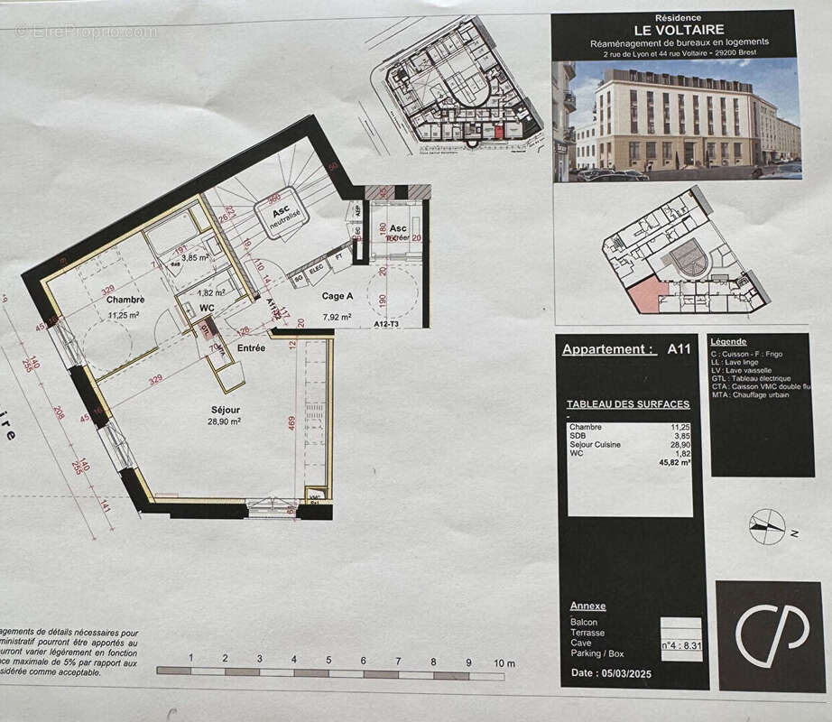 Appartement à BREST