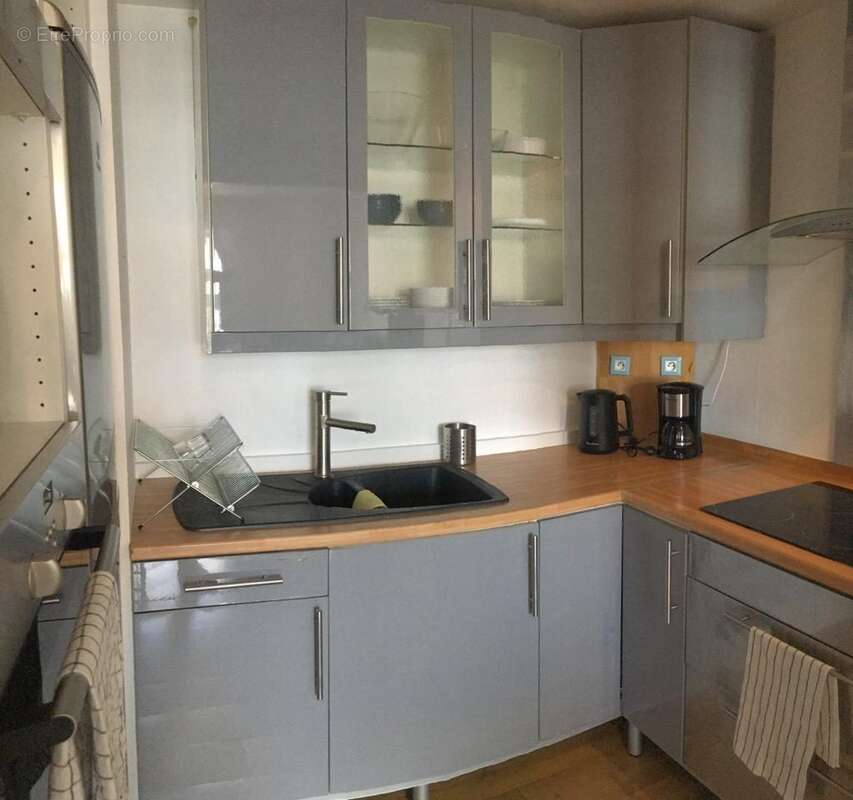 Cuisine colocation - Appartement à SAINT-BRIEUC